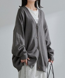 チクチクしない ウールライクカーディガン