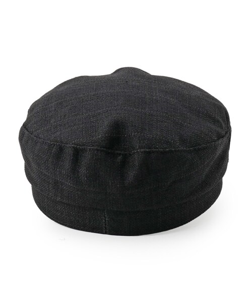 GRANDEDGE（グランドエッジ）の「キャスケットボタンマリン（キャスケット・レディース・ブラック・99）」の3枚目の写真