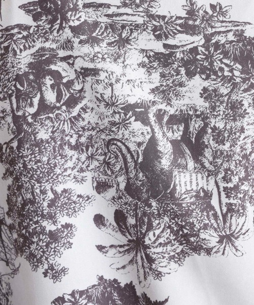 GUNNIE SAX 初期黒タグ カシュクールワンピース トワルドジュイ柄