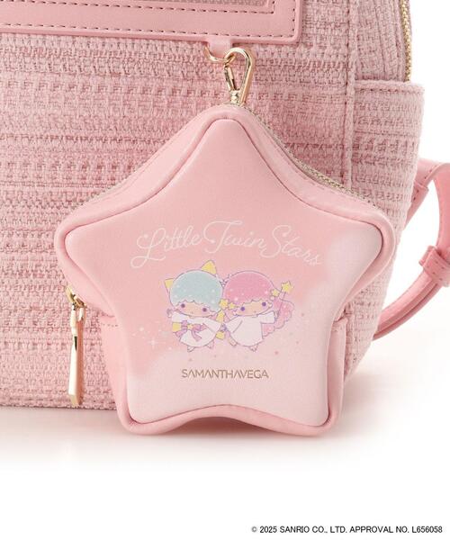 SAMANTHAVEGA（サマンサベガ）の「『リトルツインスターズ』（キキ＆ララ）リュック（バックパック/リュック・レディース・ピンク/ライトブルー・FREE）」の10枚目の写真