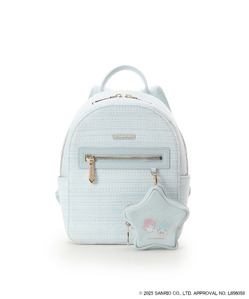 SAMANTHAVEGA（サマンサベガ）の「『リトルツインスターズ』（キキ＆ララ）リュック（バックパック/リュック・レディース・ピンク/ライトブルー・FREE）」の3枚目の写真