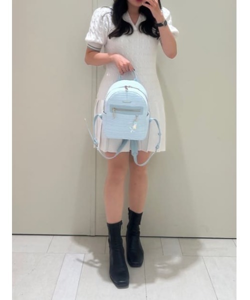 SAMANTHAVEGA（サマンサベガ）の「『リトルツインスターズ』（キキ＆ララ）リュック（バックパック/リュック・レディース・ピンク/ライトブルー・FREE）」の18枚目の写真