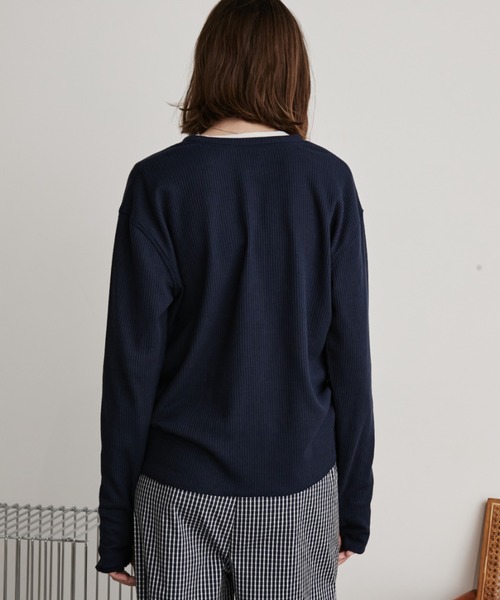 サムホールサーマルヘンリープルオーバー（Tシャツ/カットソー