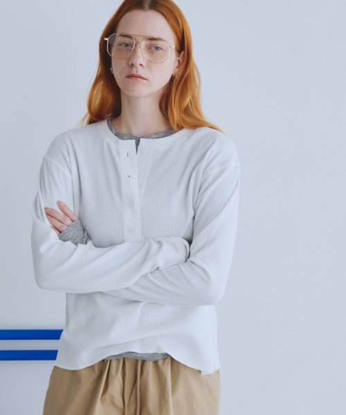 サーマルヘンリープルオーバー（Tシャツ/カットソー）｜Auntie Rosa