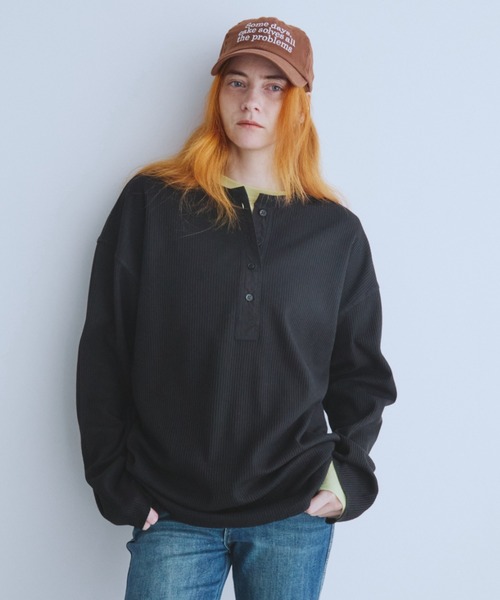 サーマルヘンリープルオーバー（Tシャツ/カットソー）｜Auntie Rosa