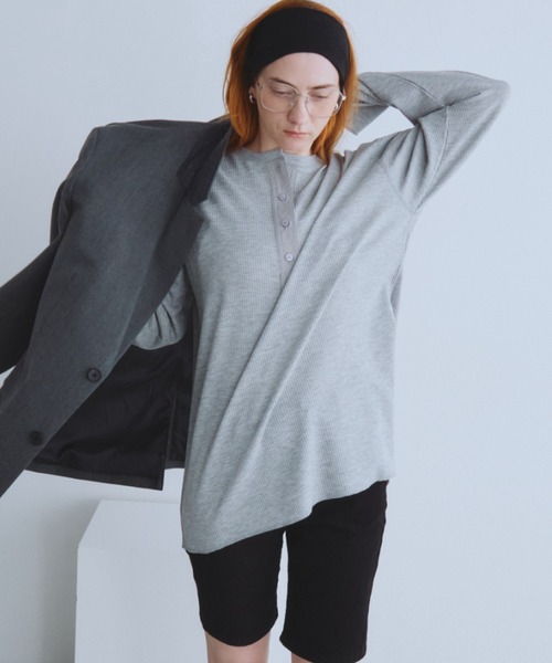 サーマルヘンリープルオーバー（Tシャツ/カットソー）｜Auntie Rosa