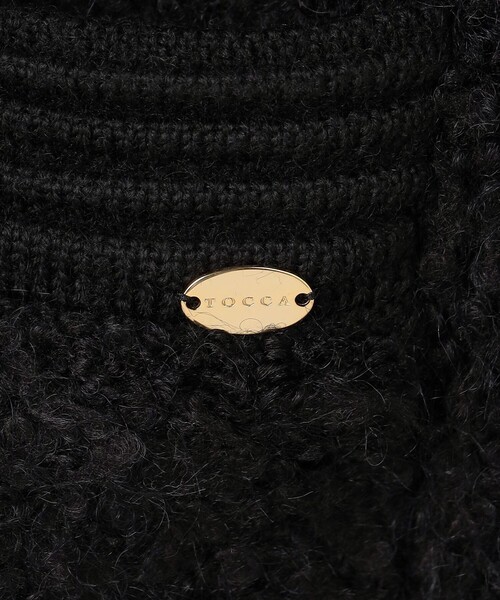 TOCCA(トッカ)の「LOP EARED POODLE ニットアウター(カーディガン/ボレロ・レディース・アイボリー系/ブラック系・F)」の20枚目の写真