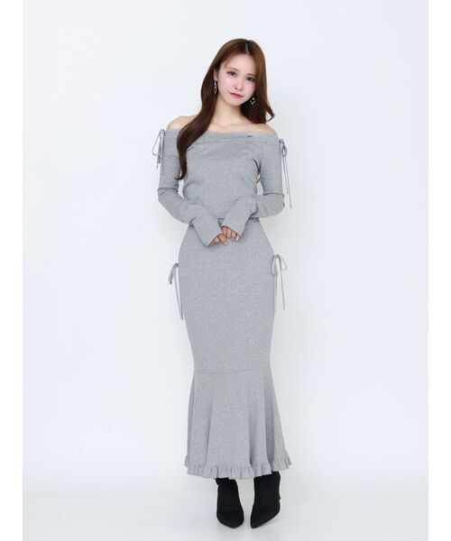 EATME（イートミー）の「【SETUP】マーメイドリボンスカート（スカート・レディース・アイボリー/グレー/ブラック・FREE）」の15枚目の写真