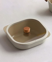 三京商会（サンキョウショウカイ）の「FIKAコンフォートガラス蓋25cm四角型（鍋/フライパン）」