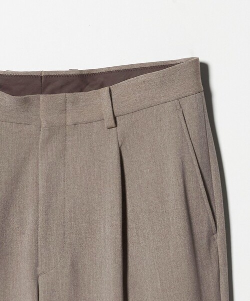 セール】アルガン TR 1プリーツ テーパード パンツ NO.7（スラックス
