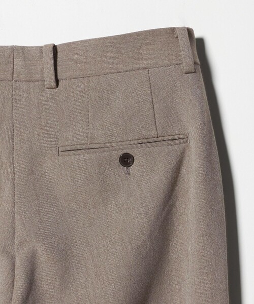 BEAUTY&YOUTH UNITED ARROWS（ビューティーアンドユースユナイテッドアローズ）の「アルガン TR 1プリーツ テーパード パンツ NO.7（スラックス・メンズ・ブラック/ダークグレー/ベージュ・M/XL/S/L）」の18枚目の写真