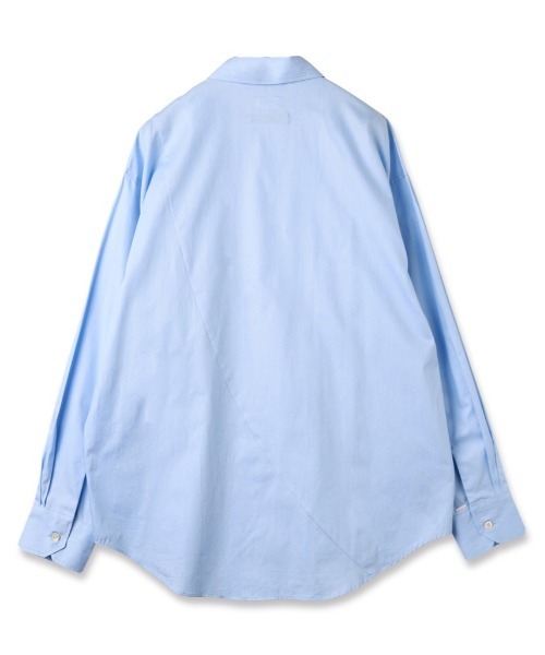 Jieda(ジエダ)の「SIDOGRAS CUTTING SHIRT(シャツ/ブラウス・メンズ・ストライプ/サックスブルー・1/2)」の4枚目の写真