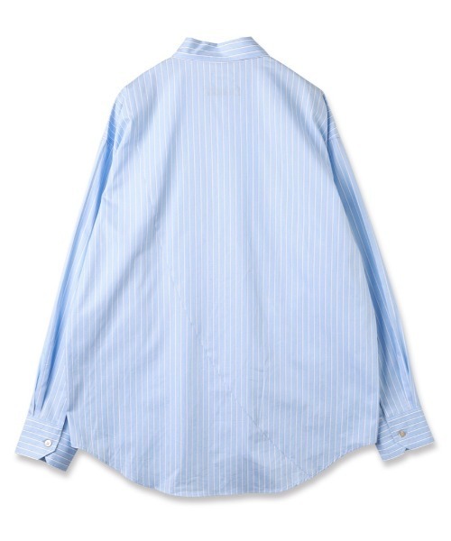 Jieda(ジエダ)の「SIDOGRAS CUTTING SHIRT(シャツ/ブラウス・メンズ・ストライプ/サックスブルー・1/2)」の8枚目の写真