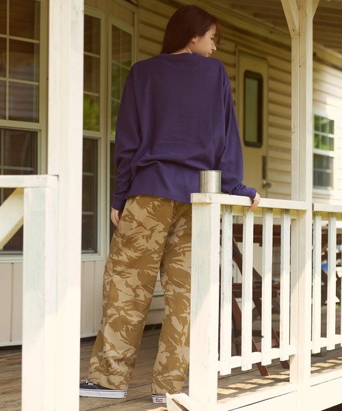 COBMASTER(コブマスター)の「COBMASTER/コブマスター CVC鹿の子 L/S TEE(ハイキングファミリー)(Tシャツ/カットソー・メンズ・ブラック/ブルーグリーン/パープル・MEDIUM/LARGE/X-LARGE)」の21枚目の写真