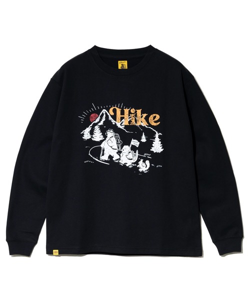 COBMASTER(コブマスター)の「COBMASTER/コブマスター CVC鹿の子 L/S TEE(ハイキングファミリー)(Tシャツ/カットソー・メンズ・ブラック/ブルーグリーン/パープル・MEDIUM/LARGE/X-LARGE)」の12枚目の写真