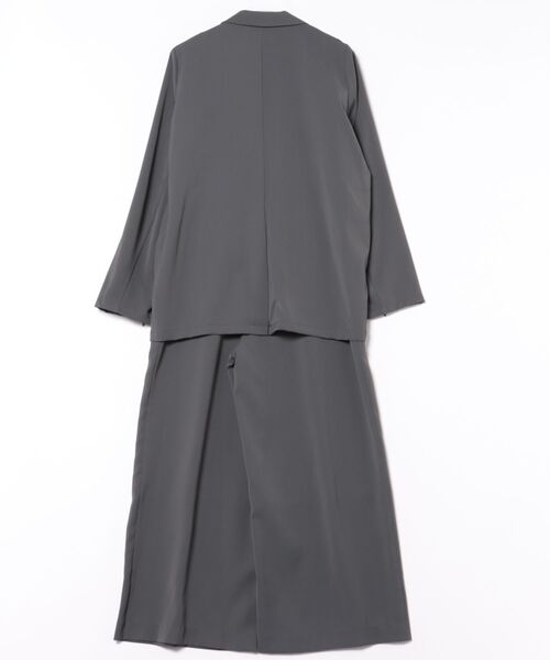DONOBAN(ドノバン)の「【ANDRESD】jacket & all-in-one setup dress 結婚式 パーティードレス オケージョンドレス お呼ばれ 二次会 成人式 同窓会(セットアップ・レディース・カーキ/ブラック/チャコール・S/M/L)」の7枚目の写真