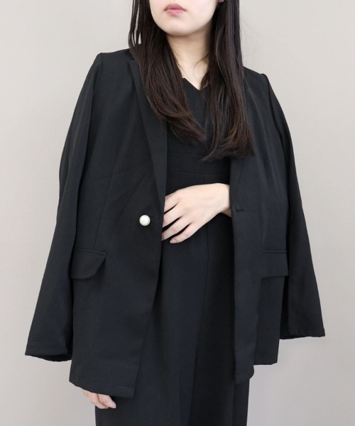 ANDRESD ジャケットとオールインワンのコーデセット♡オケージョン ドレス ANDRESD】jacket & all-in-one setup dress 結婚式 パーティードレス