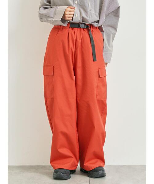 SM2(エスエムツー)の「ベルト付きカーゴパンツ(その他パンツ・レディース・チャコールグレー/カーキ/レッド・L/M)」の1枚目の写真