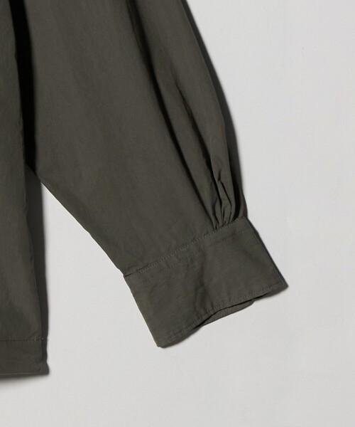 CITEN(シテン)の「<CITEN>ノーカラーシャツブルゾン(ブルゾン・メンズ・ダークグレー/ブラック・L/M)」の16枚目の写真