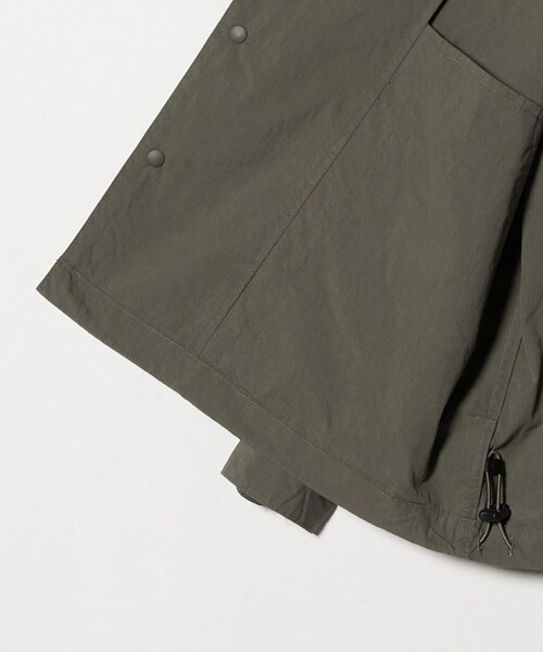 CITEN(シテン)の「<CITEN>ノーカラーシャツブルゾン(ブルゾン・メンズ・ダークグレー/ブラック・L/M)」の20枚目の写真