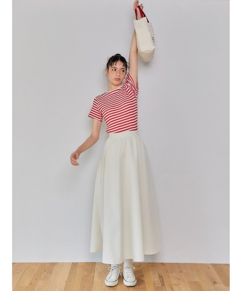 KALENO(カレノ)の「venetian volume skirt(スカート・レディース・カーキ/アイボリー/ブラック・FREE)」の10枚目の写真