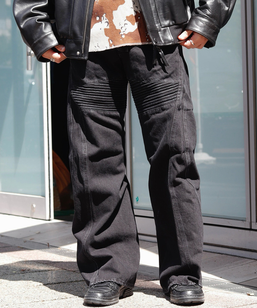 NVRFRGT / ネヴァーフォーゲット 3D TWISTED MOTO JEANS（デニム