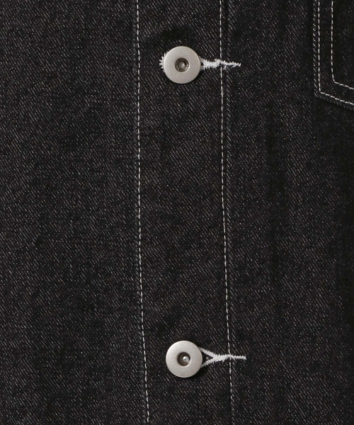 LAKOLE（ラコレ）の「【セットアップ可】デニムジャケット / 590613（デニムジャケット・メンズ・ブラック/ネイビー・MEDIUM/LARGE）」の20枚目の写真