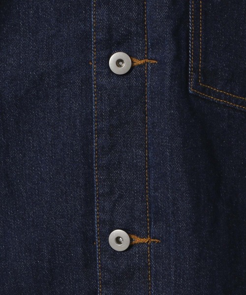 LAKOLE（ラコレ）の「【セットアップ可】デニムジャケット / 590613（デニムジャケット・メンズ・ブラック/ネイビー・MEDIUM/LARGE）」の21枚目の写真