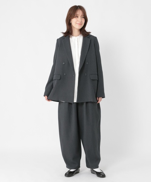 セール】ヘリンボーンカーブパンツ《オケージョン2025AW》（その他