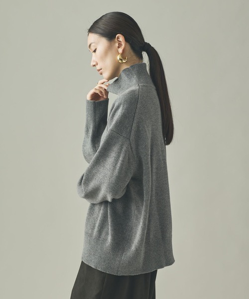 Pingu　美品　カレンソロジー　Curensology　ハイネックニット Curensology（カレンソロジー） タートルネックニット FREE グレー