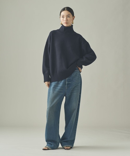 セール】Curensology(カレンソロジー)/ウールカシミヤタートルネック