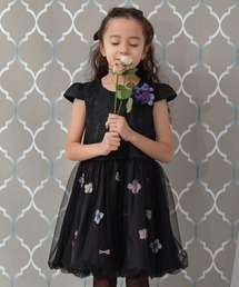 panpantutu（パンパンチュチュ）の「お花とリボンのバルーンワンピ(フォーマル)（ドレス）」