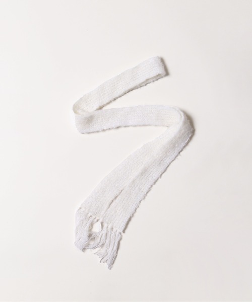 WC（ダブル シー）の「《秋冬新作★》ふわふわマフラーストール（ストール/ショール・レディース・ブラック/ピンク/ホワイト・FREE）」の20枚目の写真