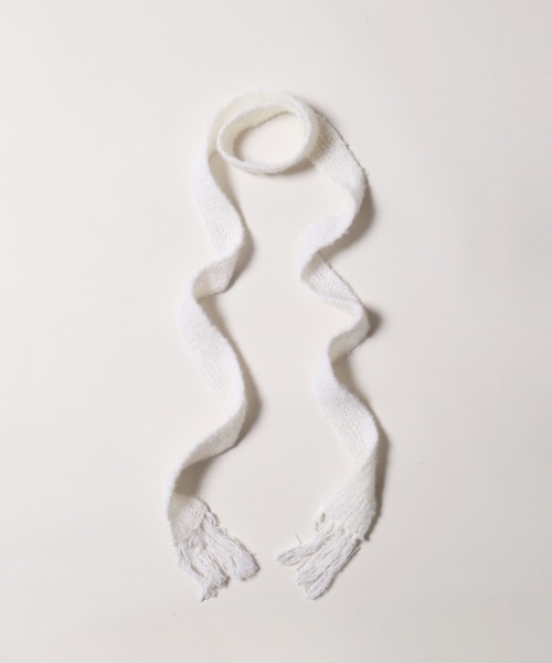 WC（ダブル シー）の「《秋冬新作★》ふわふわマフラーストール（ストール/ショール・レディース・ブラック/ピンク/ホワイト・FREE）」の17枚目の写真