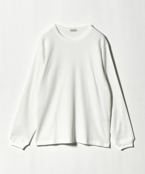 セール】ハイゲージ ガスコットン サーマル クルーネック カットソー