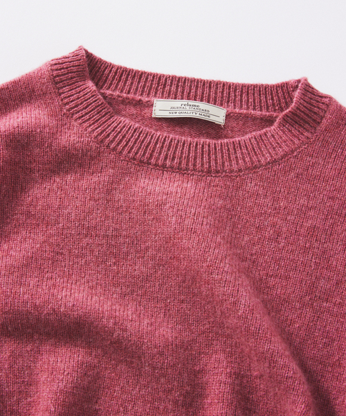 その他ブランド / THE SINDELAR Co./ニット・セーター(厚手)/--/--/BRW/無地 COLLINS VILLE WOOL / コリンズ ビル ウール クルーネック ニット