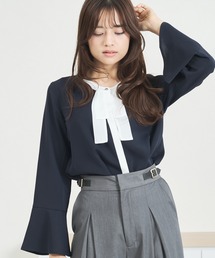 MISCH MASCH | 一部店舗限定 ボウタイブラウス(シャツ/ブラウス)