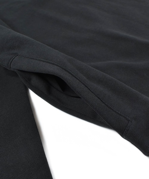 HUF(ハフ)の「【C-HUF】【HUF/ハフ】BIG BLOCK 1/4 ZIP PULLOVER FRENCH TERRY SWEAT SHIRTS FL00236(スウェット・メンズ・グリーン系その他/ブラック・SMALL/MEDIUM/LARGE/X-LARGE/XX-LARGE)」の5枚目の写真