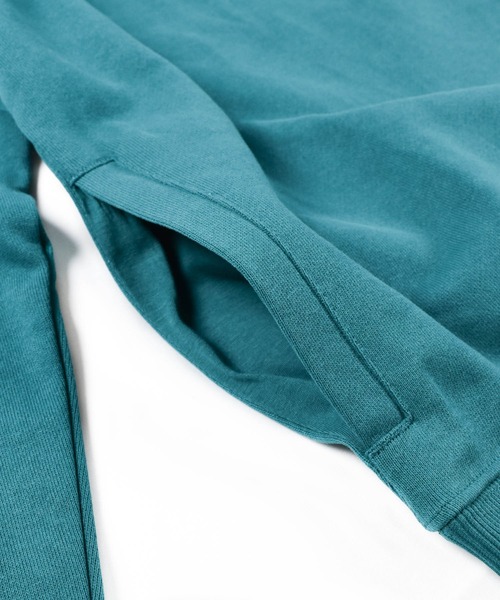 HUF(ハフ)の「【C-HUF】【HUF/ハフ】BIG BLOCK 1/4 ZIP PULLOVER FRENCH TERRY SWEAT SHIRTS FL00236(スウェット・メンズ・グリーン系その他/ブラック・SMALL/MEDIUM/LARGE/X-LARGE/XX-LARGE)」の10枚目の写真