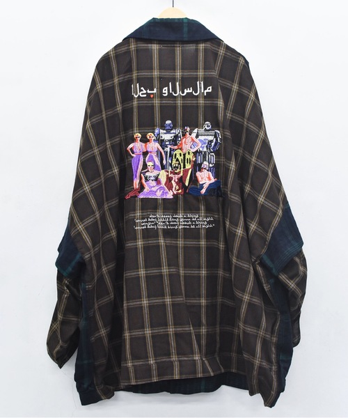 STOF(ストフ)の「TRIBE EMBROI CHANGE JACKET(ブルゾン・メンズ・ブラック/レッド・S/M)」の15枚目の写真