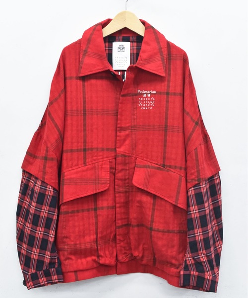 STOF(ストフ)の「TRIBE EMBROI CHANGE JACKET(ブルゾン・メンズ・ブラック/レッド・S/M)」の19枚目の写真
