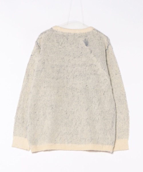 Beautiful Harmony（ビューティフルハーモニー）の「UNIVERD72 モヘアタッチセーター(LOS ANGELES)（ニット/セーター・メンズ・オフホワイト/ネイビー/マルーン・LARGE/MEDIUM/XX-LARGE/X-LARGE）」の10枚目の写真