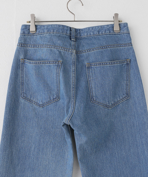 Tu es mon TRESOR(トゥ エ モン トレゾア)の「【TU ES MON TRESOR/トゥ エ モン トレゾア】 The Kyanite Jean(デニムパンツ・レディース・ブルー・25/26/27)」の4枚目の写真