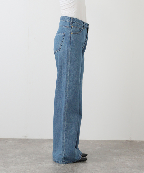 Tu es mon TRESOR(トゥ エ モン トレゾア)の「【TU ES MON TRESOR/トゥ エ モン トレゾア】 The Kyanite Jean(デニムパンツ・レディース・ブルー・25/26/27)」の14枚目の写真