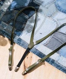 UNIVERSAL OVERALL(ユニバーサルオーバーオール)の【RES】【UNIVERSAL OVERALL】Leather Suspenders(サスペンダー)