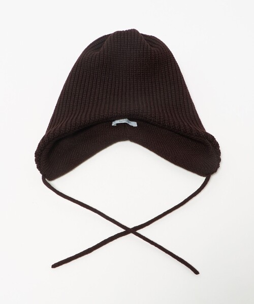 green label relaxing（グリーンレーベルリラクシング）の「【別注】＜INFIELDER DESIGN＞ビーニー / ニットキャップ（ニットキャップ/ビーニー・レディース・グレー系/ダークブラウン/コバルトブルー・FREE）」の16枚目の写真