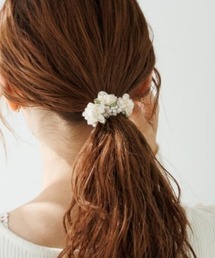 flower | パーリーローズゴム(ヘアゴム)