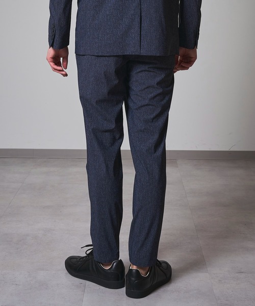 TETE HOMME（テットオム）の「接触冷感 ストレッチプリントイージースラックス（スラックス・メンズ・ブラック/ネイビー・X-LARGE/XX-LARGE/LARGE）」の4枚目の写真