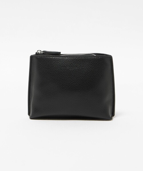 UNITED ARROWS(ユナイテッドアローズ)の「レザーライク ポーチ S(ポーチ・メンズ・オリーブ/ブラック/ネイビー/ダークグレー・FREE)」の2枚目の写真