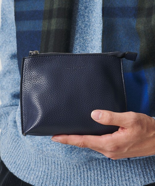UNITED ARROWS(ユナイテッドアローズ)の「レザーライク ポーチ S(ポーチ・メンズ・オリーブ/ブラック/ネイビー/ダークグレー・FREE)」の21枚目の写真